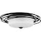 Quoizel Calliope Flush Mount 2 Lights Matte Black. CPE1620MBK - alternate 5